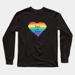 Love is Love - Heart Long Sleeve T-Shirt